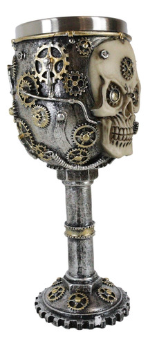 Ebros Gift Victorian Sci Fi Silver Junkykyard Engranado Stea