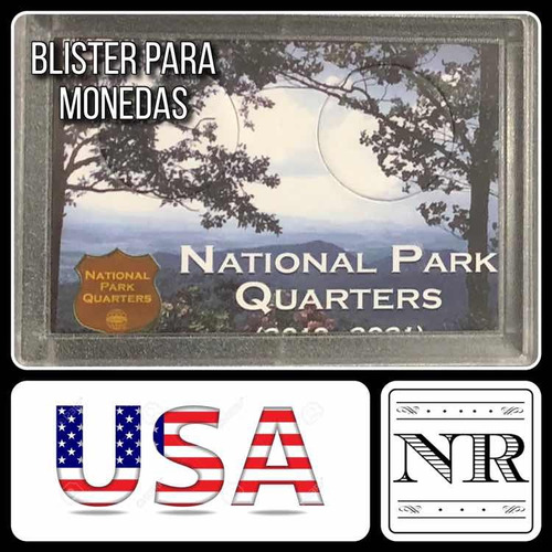 Blister Parques Nacionales - Eeuu - Quarter Dolar - Cuarto