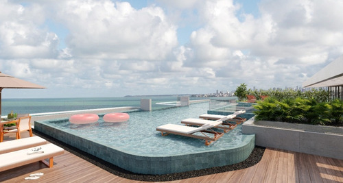 Imagem 6 de 19 de Ref: La046 - Lançamento (pé Na Areia) Flats Tipo Studio, 22,53m² A 56,98m²