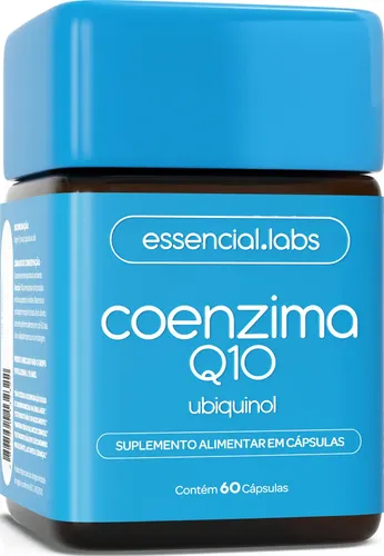 Coenzima Q10 Ubiquinol 100mg Por Cápsula - 60 Cápsulas - Fórmula Concentrada Com Matéria-prima Importada Sem Sabor