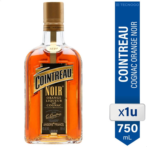 Cointreau Noir 750ml Licor Naranja Orange Botella Frances 