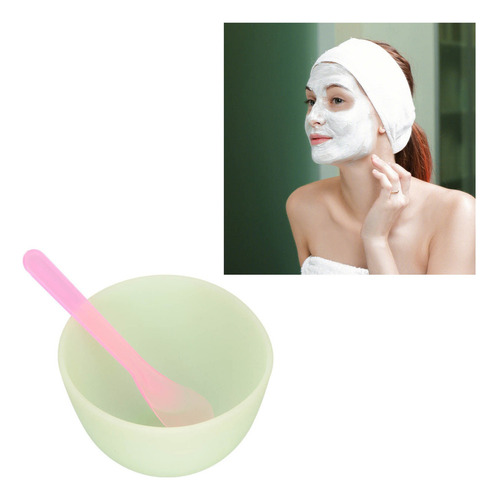 Aplicador De Mascarillas Faciales Facial Bowl, Juego De 2 Un