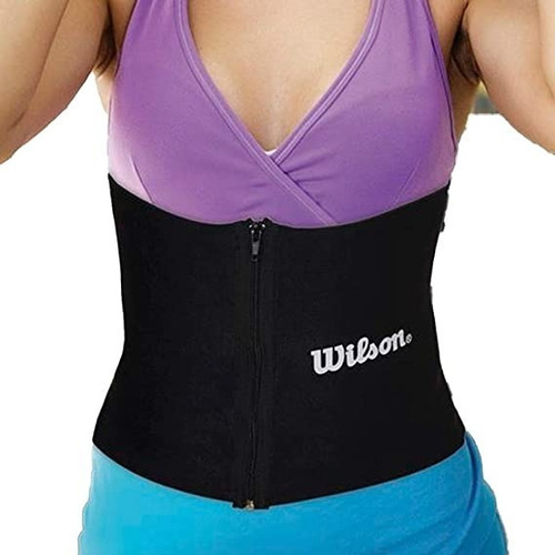 Imagen 4 de 4 de Faja Con Cierre Para Mujer Wilson Negra Talla G