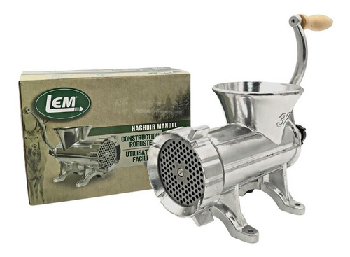 Molino Manual De Ace/inox De 3kg Marca Lem. Bredys