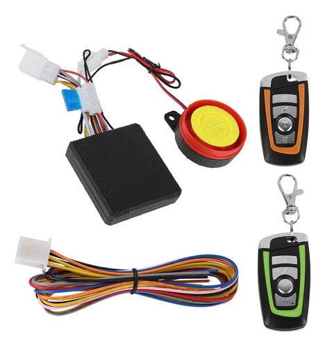 Sistema De Alarma Para Motocicleta, Tangxi 12v Antirrobo Par