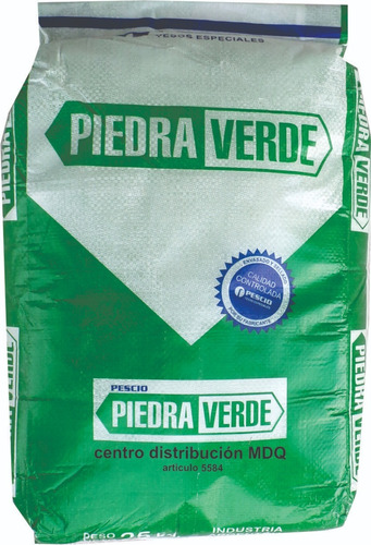 Mecanico Dental Yeso Pescio  Piedra Verde 25 Kg.