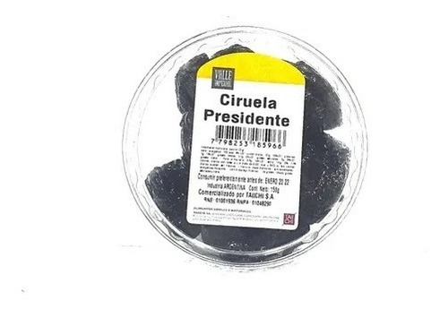 Ciruela Presidente  150 Gr