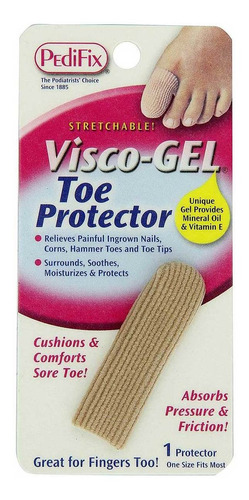 Unidad Protector De Dedo Visco-gel Pedifix Para Pie Derecho