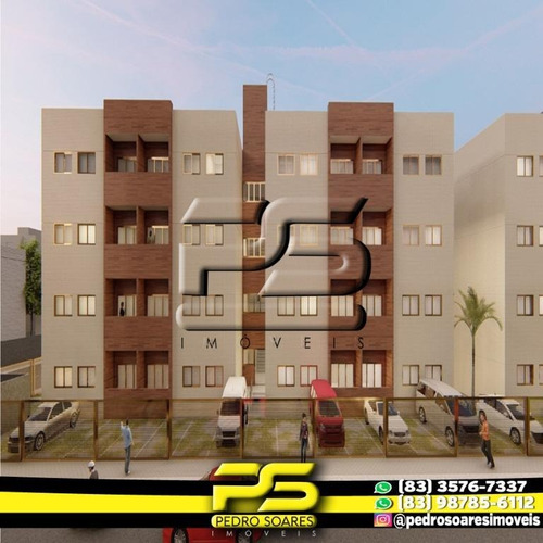 Apartamento Com 2 Dormitórios À Venda, 48 M² Por R$ 123.000 - Novo Geisel - João Pessoa/pb - Ap2790