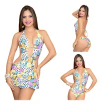 Comprar Trajes Baño Damas Enteros Importado Trikinis Moda Mayor