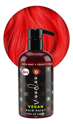 Voodoo - Tinte Para El Cabello Rojo (fire Engine Bright Red)