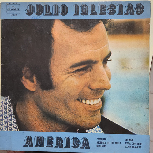 Vinilo Julio Iglesias America 1976 M6