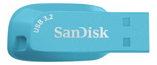 Unidade flash USB Sandisk Ultra Shift, 32 GB, USB 3.0, azul turq/vc Color Celeste