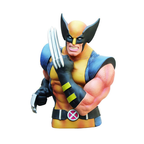 Marvel X-men Wolverine Busto Banco Nuevo En Stock Juguetes