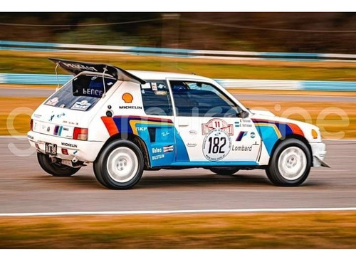 Imagen 2 de 7 de Peugeot 205 Turbo 16 Evo 2 Grupo B (réplica-único)