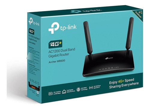 Imagen 4 de 7 de Router Tp-link Archer Mr600 Sim 4g + Cat6 Ac1200 300mbps