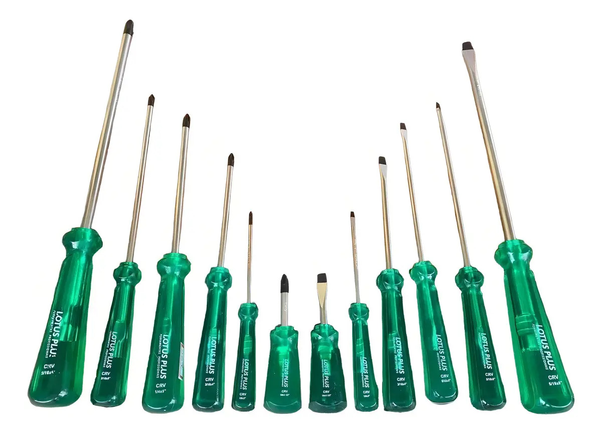 Jogo Chave Pro Fenda E Philips Imantado C/ 12 Peças Imantada