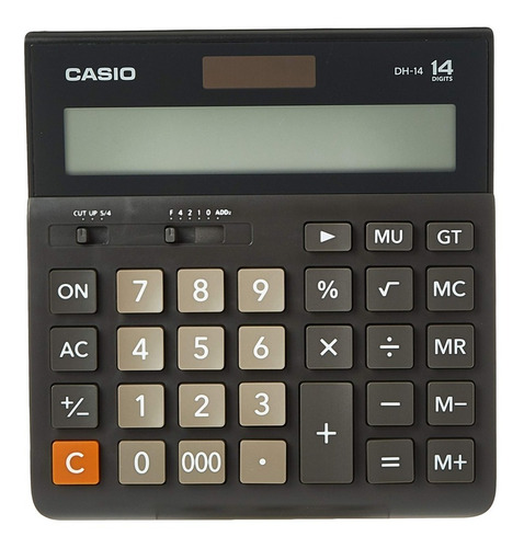 Calculadora Casio Dh-14-bk  Relojesymas