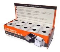 Comprar Rollos Termicos Para Pos 2000 - Caja 10 Unidades X 19 Mts 