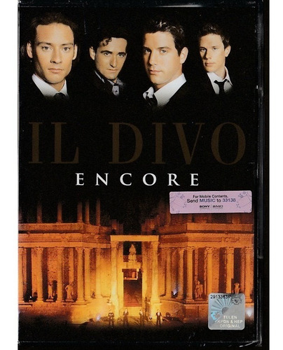 Dvd Il Divo Encore