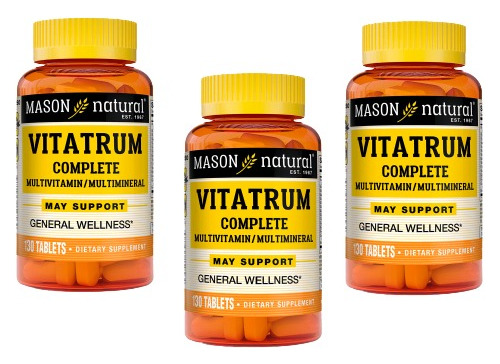 Vitatrum Completo Multivitamínico & Multimineral 03 Frascos