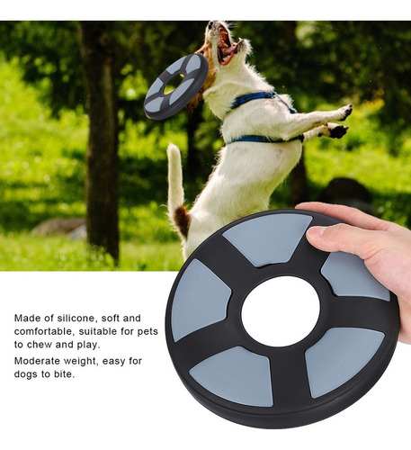 Disco Volador De Seguridad Luminoso Para Perros Mascotas De