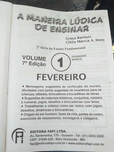 A Maneira Única De Ensinar Volume 1 (Usado)