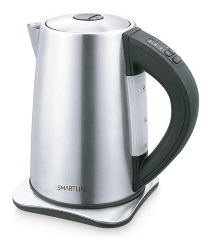 Jarra Eléctrica Smartlife Digital Sl-ce7466dg Gtía Oficial Color Plateado