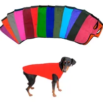 Comprar Ropa Poncho Polar Abrigo Capa Mascota Estampado Talle 7