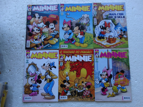 Minnie Nºs 1 A 6! Editora Abril Jun A Nov 2011