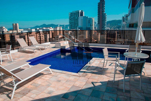Imagem 13 de 27 de Turris Gonzaga Apartamento Garden 2qts 1st 2vgs Mais De 60m² De Área Externa - Gd0006
