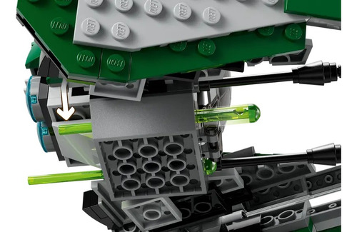 Lego Star Wars Caza Estelar Jedi De Yoda Starfighter 253
