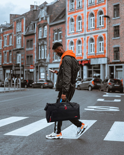 Bolsas De Lona Ligeras Para Hombres Y Mujeres Para Viajes, . Color Negro 2