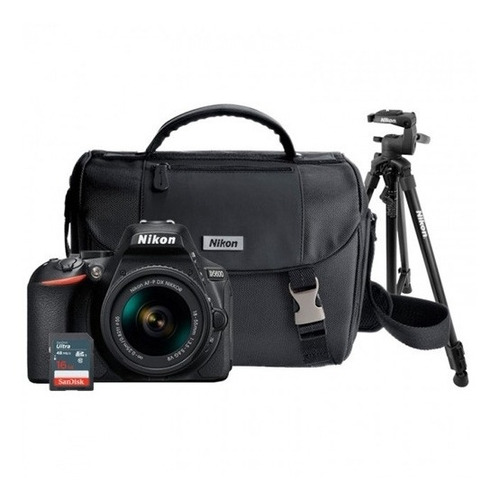 Cámara Nikon D5600 Con Lente 18-55mm, Tripie, Tarjeta 16gb Y
