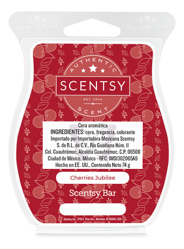 Paquete 5 Ceras Aromáticas Scentsy Varios Aromas
