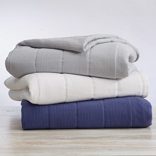 Juego De Colcha De Tela Texturizada Spandex Twin/twin Xl De