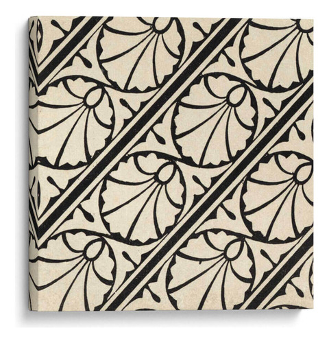 Canvas Lab Cuadro Motivo De Azulejos Ornamentales Vi 20x20