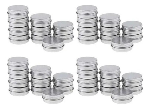 Qe1 50 Latas De Bálsamo Labial De Aluminio De 15 Ml