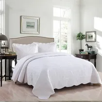 Comprar Cubrecama Blanco Colchón De 1 X 2 Puro Algodón Twin