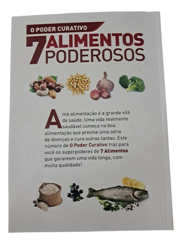 Livro 7 Alimentos Poderosos - O Poder Curativo