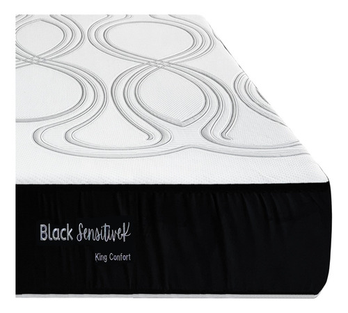 Colchón Matrimonial Memory Foam En Caja Altura 30 Cm Blanco