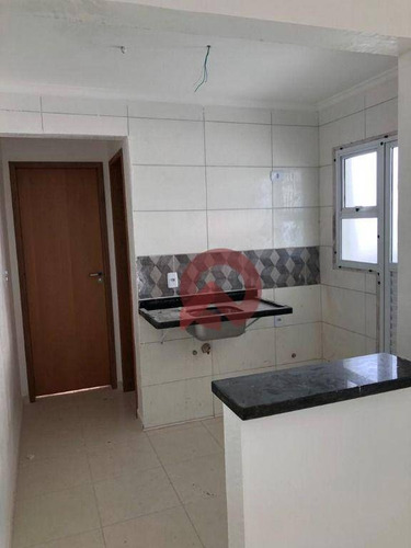 Imagem 12 de 14 de Apartamento Com 1 Dormitório À Venda, 39 M² Por R$ 265.000,00 - Boqueirão - Praia Grande/sp - Ap3618