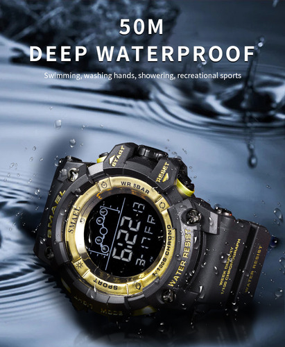 Reloj Electrónico Multifunción Deportivo Impermeable Para Es