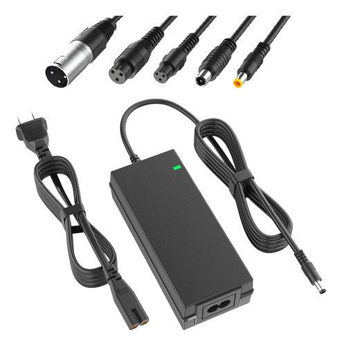 Cargador De Scooter Eléctrico 42 V 2 A 6 En 1 Batería Litio
