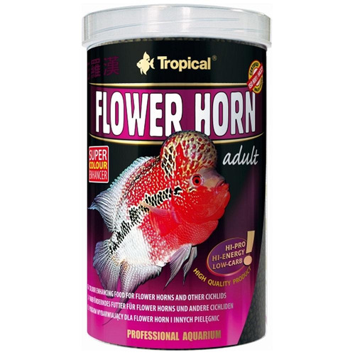 Ração Tropical Flower Horn Pellets Adult 380g