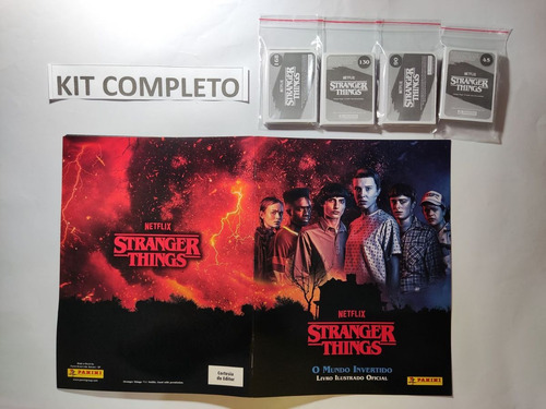 Album De Figurinhas Stranger Things Completo Para Colar (Usado)