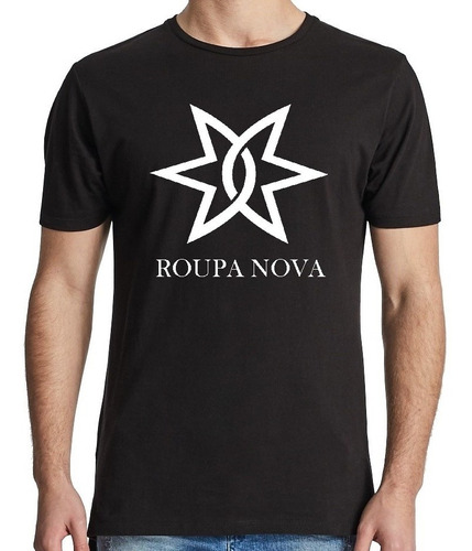 Camiseta Roupa Nova Banda Rock Camisa  Masculino