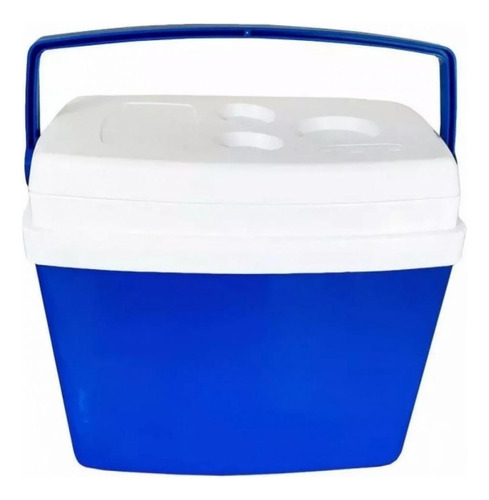 Caixa Termica Cooler 34 Litros Azul Botafogo Cxt0334