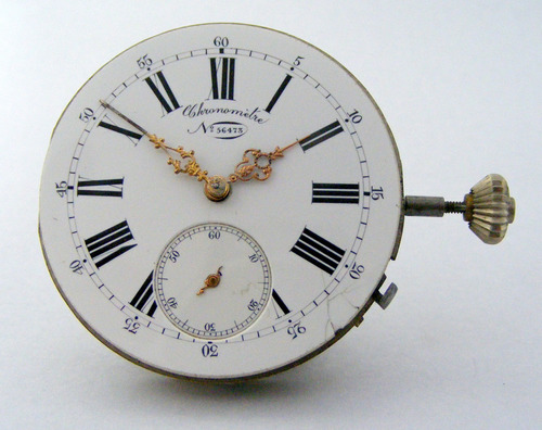 Maquina De Reloj De Bolsillo Marca Chronometre