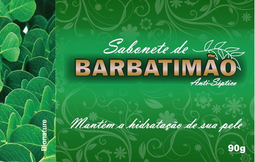 Imagem 1 de 5 de Sabonete De Barbatimão - Kit 12 Unidades